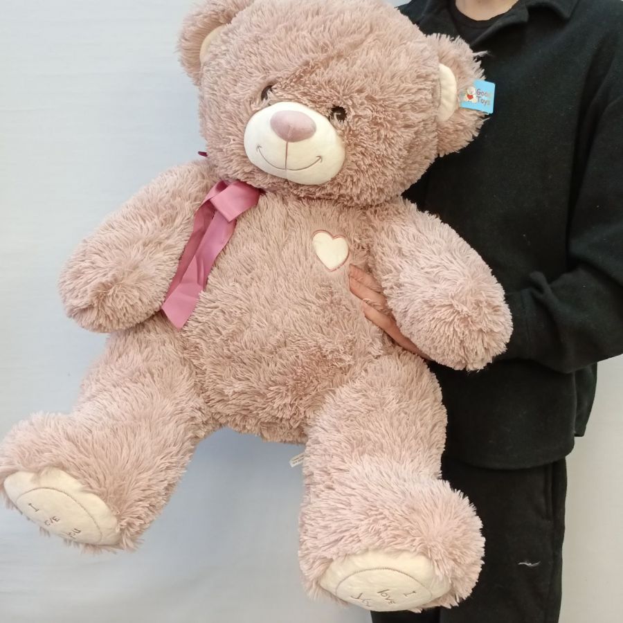 Мишка розовый №3