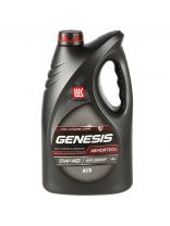 Масло моторное полусинтетическое, 5W40, Лукойл, Genesis Armortech CN, 4 л, 3473441