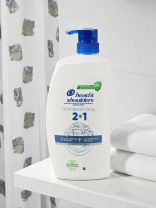 Шампунь бальзам-ополаскиватель Head & Shoulders, 2в1 Основной уход, против перхоти, 1 л