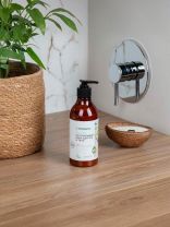 Крем для рук и тела, Synergetic, Пачули и ароматный бергамот, увлажнение, питание, 380 мл