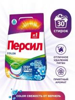 Стиральный порошок Персил, 4.5 кг, автомат, для цветного белья, свежесть от Vernel, Color