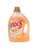 Гель для стирки Лоск, 2.19 л, для цветного и белого белья, Ароматерапия цветок апельсина и бергамот