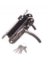 Замок врезной Apecs, 1527/60-NI /S, 17400, ручка в комплекте, цилиндровый, никель