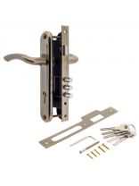 Замок врезной Avers, 2226/70-AB, 28092, ручка в комплекте, цилиндровый, бронза