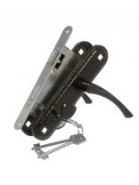 Замок врезной Абсолют, ЗВ9.2-07, БП-00013549, ручка в комплекте, сувальдный, бронза