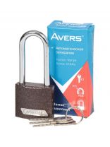 Замок навесной Avers, PD-01-32-L, цилиндровый, 3 ключа