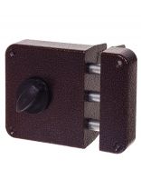 Замок накладной дверной, Зенит, 3Н1-3-3, БП-00011881, медь