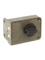 Замок накладной дверной, Зенит, 3Н1-3, 00-00000628, бронза