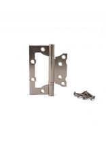 Петля накладная для деревянных дверей, Vanger, 100х75х2 мм, P2-NIS, 27729, матовый никель