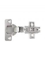 Петля полунакладная мебельная, StahlBuro, 362 Slide-On, 15 910, 2 штуки, хром