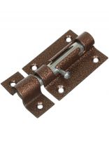 Засов круглый, Делга, 00010477, медь