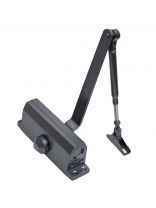 Доводчик дверной Trodos, TD-100, -35°C + 60°C °C, 100 кг, серый, 272040