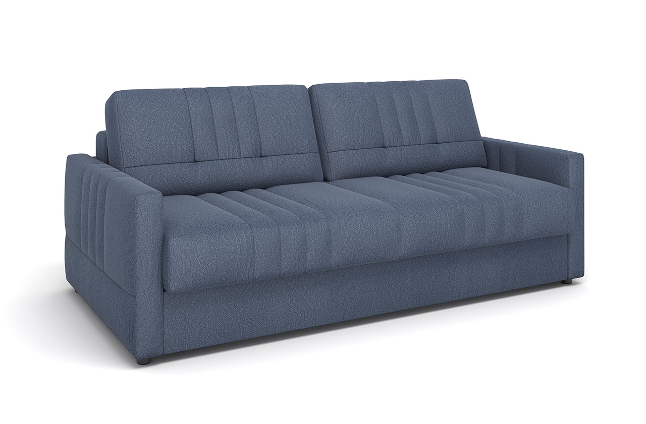 Диван прямой Фарадей Тик-Так (Пантограф) ткань Dazzle Navy