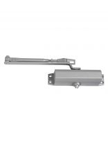 Доводчик дверной Аллюр, Comfort ДД 168/3-5 A-S, -38 °C +60 °C, морозостойкий, до 120 кг, серебро, 16680