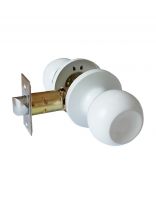 Защелка врезная, Vrata, ЗШ-05, 204824, белая матовая