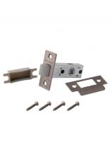 Защелка врезная, Code Deco, 5400-P-GRF, 30916, язычок пластиковый, графит