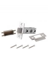 Защелка врезная, Code Deco, 5400-P-CR, 30912, язычок пластиковый, хром