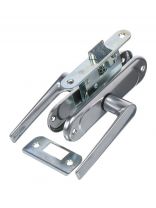 Защелка врезная, Птимаш, ЗЩ-1.45, 14488, с ручками, хром