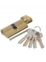 Личинка замка двери Apecs, SM-70-C-G, 2941, 70 мм, с заверткой, 35/35