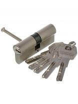 Личинка замка двери Стандарт, MAX 70, 14 789, 70 мм, матовый никель, 5 перфоключей