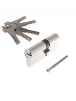 Личинка замка двери Vanger, VM-80(35/45)-CR, 33597, алюминий, 80 мм, хром