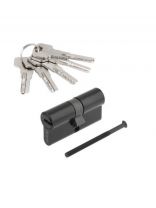 Личинка замка двери Avers, ZM-60-BLM, 32991, ЦАМ, 60 мм, черная