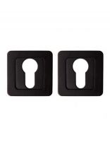 Накладка цилиндровая, Code Deco, DP-C-22-BLM Апекс, черная, 28241