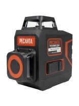 Построитель лазерный, 1.5/5 мм/м, 30 м, самовыравнивание, со штативом, Ресанта, Green, 61/10/528