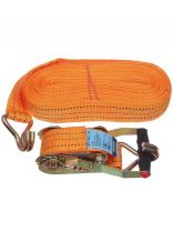 Ремень багажный, 0.05х12 м, с крюками и храповым механизмом, Stels, 54388