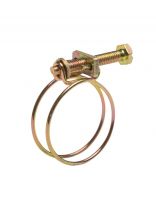 Хомут обжимной проволочный, 1/2", 2 шт, спираль, индивидуальная упаковка, MasterProf, ИС.140675