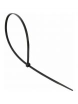 Хомут нейлоновый, 3.6х150 мм, 100 шт, черный, General Lighting Systems, 475329