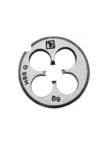 Плашка Thorvik, MD8125, М8, 1.25 мм, круглая ручная, сталь HSS, D-COMBO, Ф25х9 мм