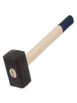 Кувалда 3 кг, кованая, рукоятка дерево, Bartex