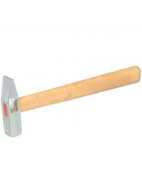 Молоток слесарный, НИЗ, квадратный боек, оцинкованный, рукоятка дерево, 0.4 кг, 25003015/25016015