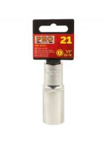 Головка торцевая 6-гранная, 1/2", 21 мм, глубокая, Startul, PRO-52121