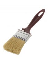 Кисть плоская, Bartex, Евро, 50 мм, 2 '', натуральная щетина, рукоятка пластик, 1118120