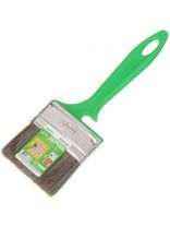 Кисть плоская, Акор, Работы по дереву, 12х70 мм, смешанная щетина, рукоятка пластик, 174 12 070