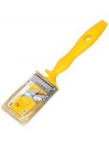 Кисть плоская, Акор, Эмали, Мастер, 15х50 мм, натуральная щетина, 57 мм, рукоятка пластик, 172 15 050