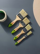 Набор кистей Bartex, Стандарт, 4 шт, 20, 38, 50, 63 мм, натуральная щетина, рукоятка дерево