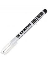 Маркер перманентный разметочный, удлиненный наконечник 20мм, тонкая линия 0,5мм, черный, Lekon, Pika, 012581