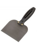 Шпательная лопатка нержавеющая сталь, 125 мм, прямая, рукоятка пластик, Bartex, 06233, 27700409112