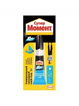 Клей Момент, водостойкий, однокомпонентный, 3 г, 622917, Супер гель