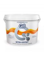 Грунтовка водно-дисперсионная, акриловая, Formula Q8, бетоноконтакт, 1.4 кг