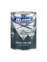 Грунтовка алкидная, Skladno, Пром ГФ-021, для внутренних и наружных работ, серая, 20 кг