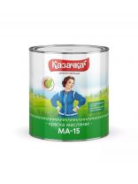Краска Казачка, МА-15, масляная, универсальная, глянцевая, зеленая, 2.8 кг