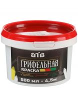 Краска ВТВ, Грифельная, акриловая, моющаяся, глубокоматовая, зеленая, 0.5 л