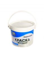 Краска водно-дисперсионная, Оптимист, Латек Л301, акриловая, фасадная, влагостойкая, матовая, 7 кг