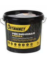 Краска водно-дисперсионная, Оптимист, F310, резиновая, шоколадно-коричневая, 6 кг