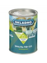 Эмаль Skladno, ПФ-115, алкидная, глянцевая, голубая, 0.8 кг
