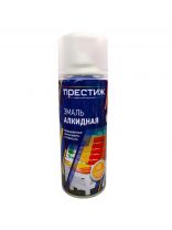 Эмаль аэрозольная, Престиж, универсальная, алкидная, матовая, белая, 520 мл